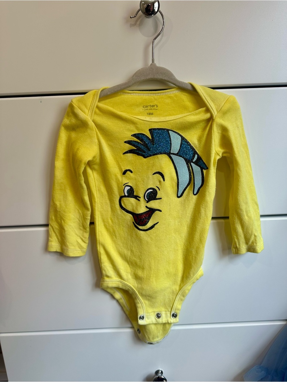 CUSTOM DISNEY INSPIRED FLOUNDER OUTFIT The Little Mermaid) - Picture 3 of 4